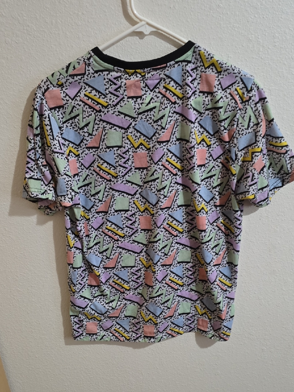 Retro Pattern Tee - Pastel Multi - Picture 4 of 7